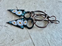 Image 10 of Floral in Black earrings