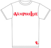 Image of #VampireLife T-shirt White
