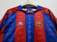 Image 3 of Barcelona 95/96 Kappa Home Long Sleeve Jersey