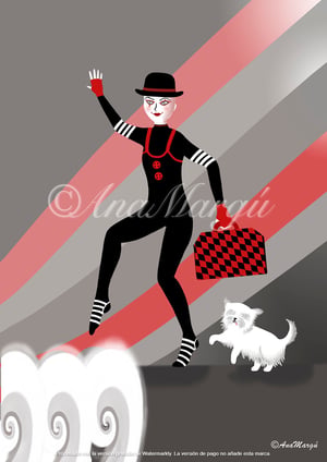 Image of Lámina Tarot Nº 0: 'El Loco' / 'The Fool' 