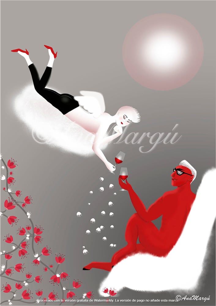 Lámina Tarot Nº 6: 'Los Enamorados' / 'The Lovers' 