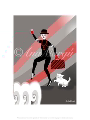 Lámina Tarot Nº 0: 'El Loco' / 'The Fool' 