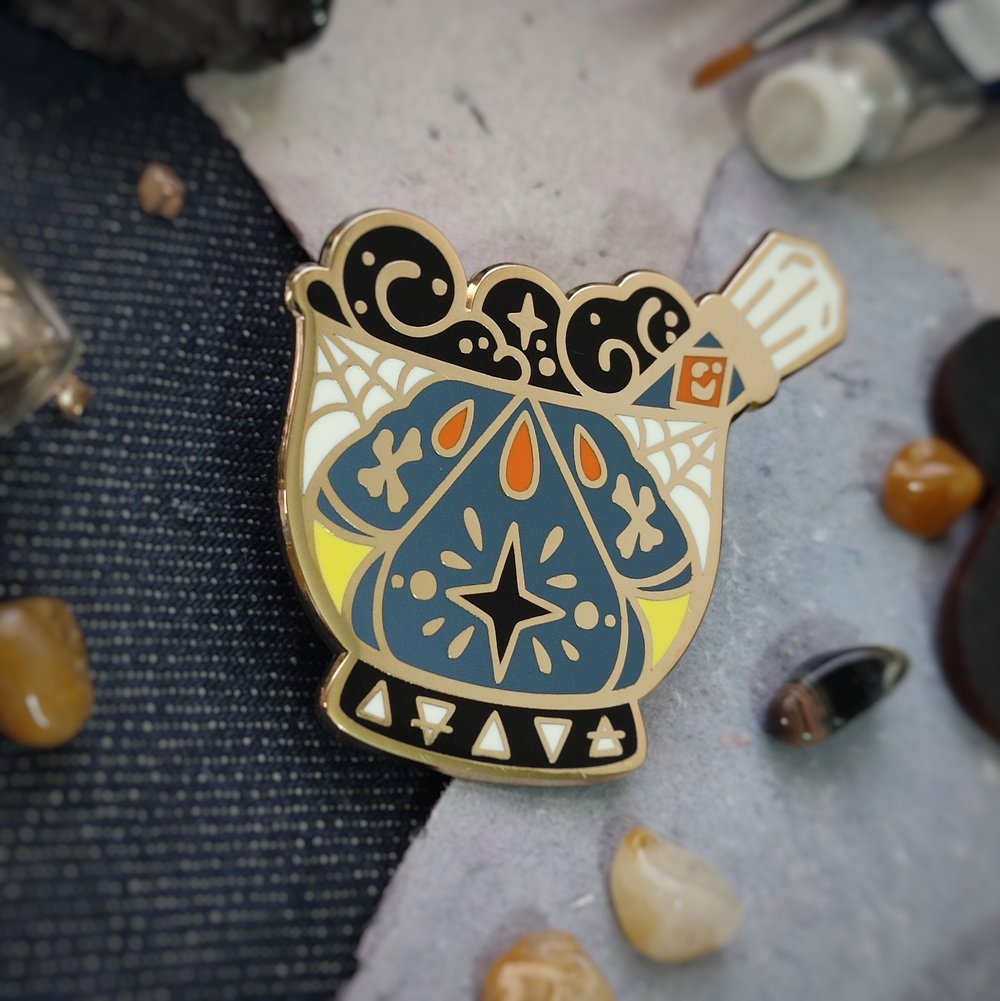 Crushed Dreams Enamel Pin  