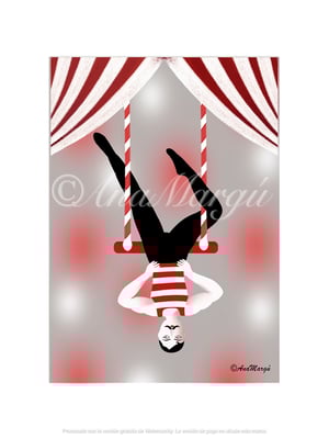 Lámina Tarot nº 12: 'El Colgado' / 'The Hanged Man'