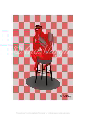 Lámina Tarot Nº 15: 'El Diablo' / 'The Devil'