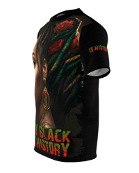 Image 3 of "MY BLACK IS HISTORY" AOP T-shirt