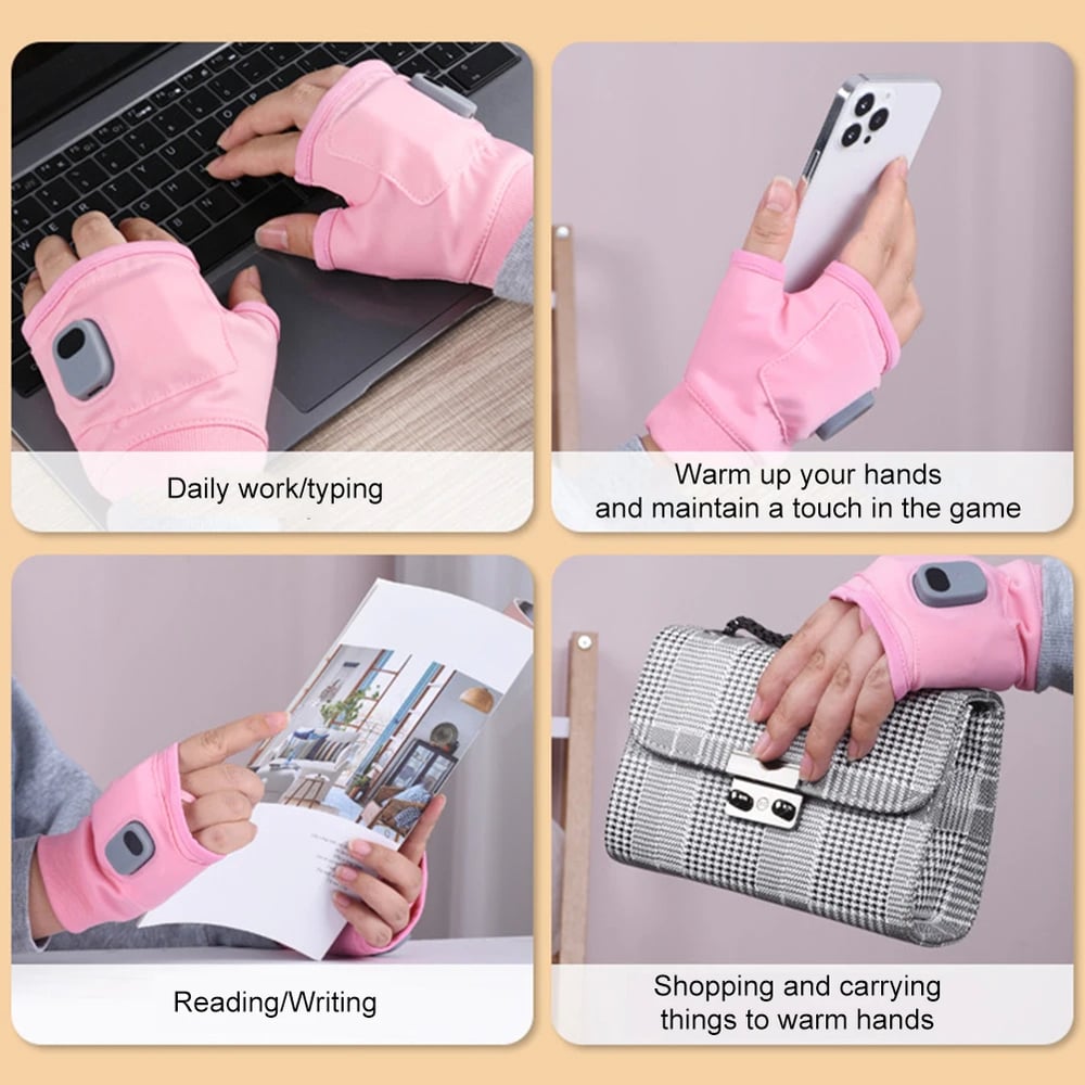 MSL Rechargeable Heated Gloves 360 Degree Thermal Heated Gloves