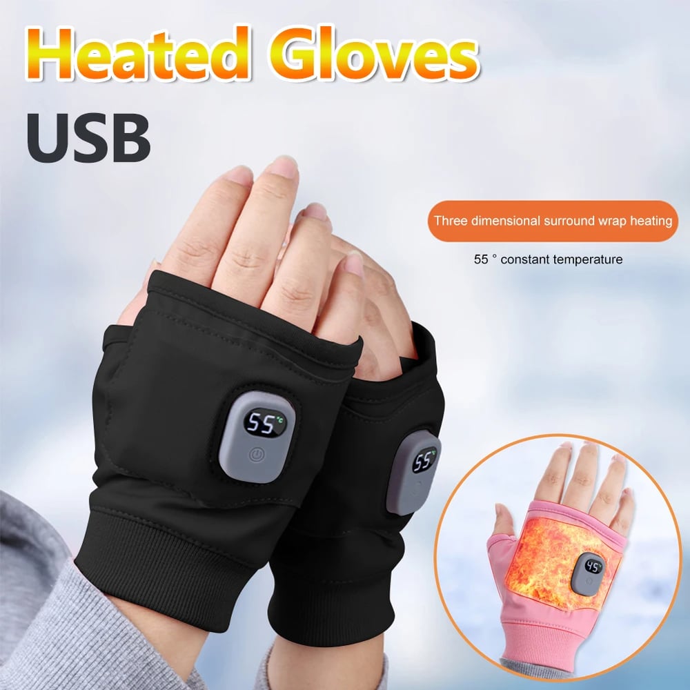 MSL Rechargeable Heated Gloves 360 Degree Thermal Heated Gloves