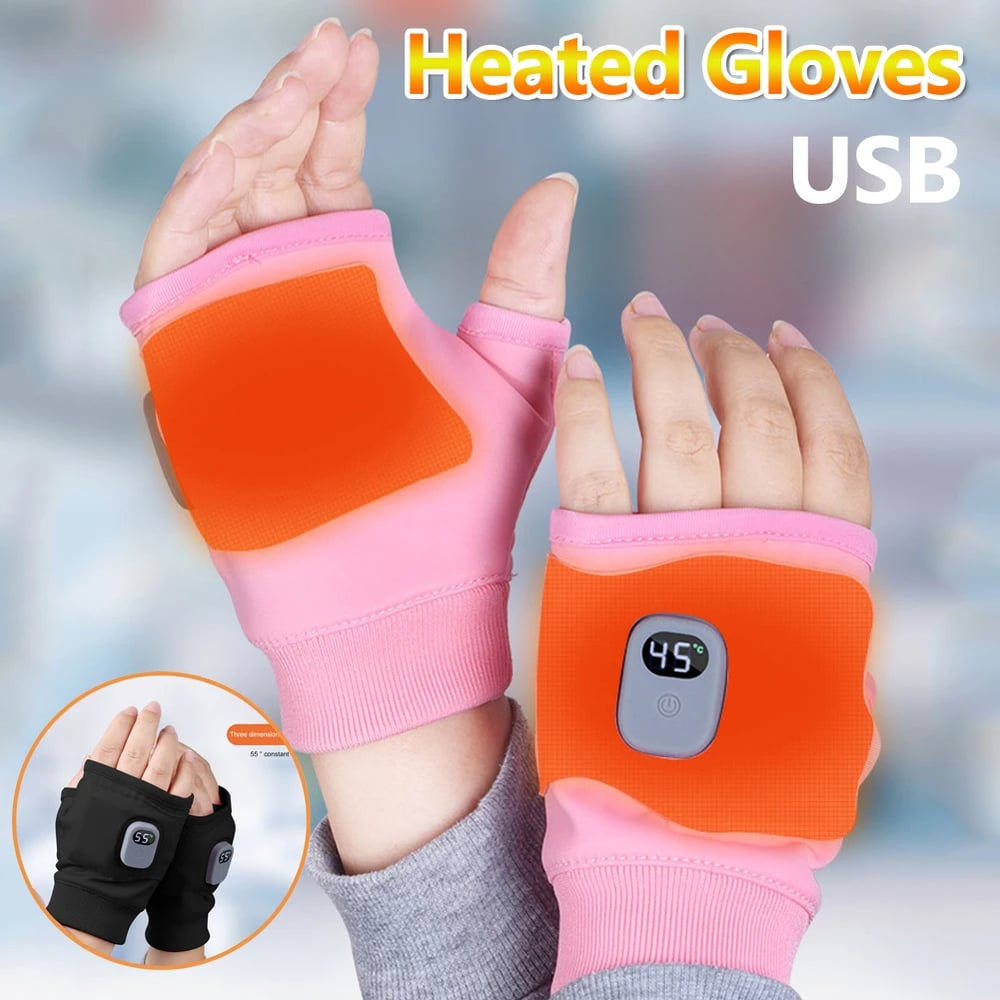 MSL Rechargeable Heated Gloves 360 Degree Thermal Heated Gloves