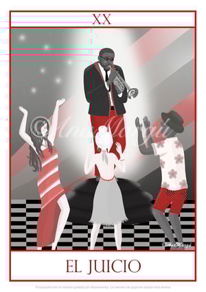 Lámina Tarot Nº 20: 'El Juicio' / 'The Judgement'