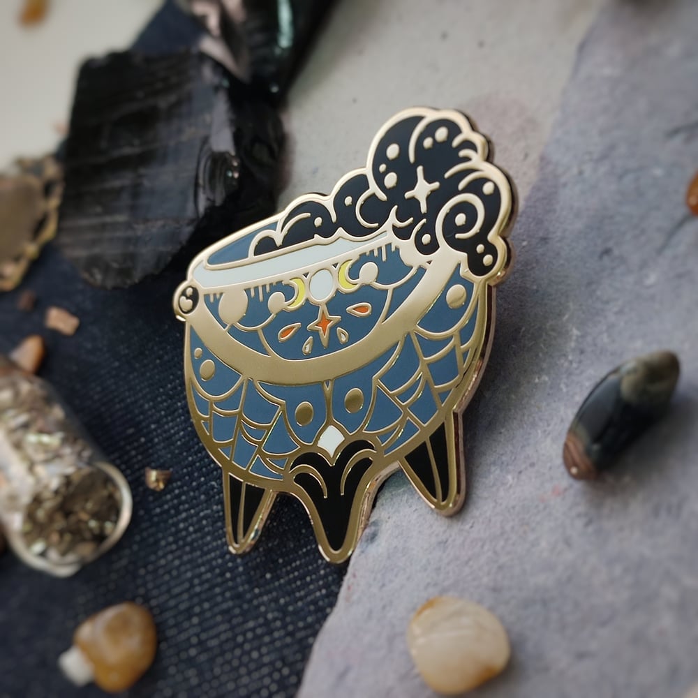 Dark Vessel Enamel Pin 