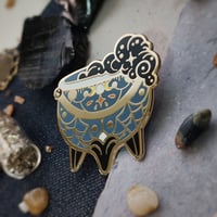 Image 3 of Dark Vessel Enamel Pin 