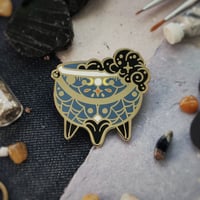 Image 1 of Dark Vessel Enamel Pin 