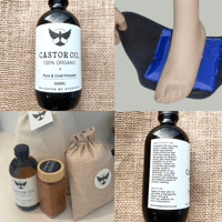 Image 1 of Foot Wrap Kit with Hot/Cold Pack and Oil