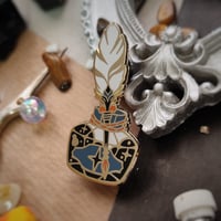 Image 3 of Ink Heart Enamel Pin 