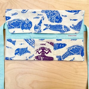 Persian Sea Creatures Tool Case/Apron 