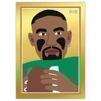 Image 1 of Jalen 'Gold' Pro Football Card
