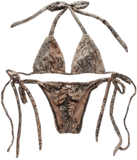 Image 1 of ♲ Warm Sand Bikini Set - M 