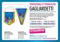 Gagliardetti Triangolari