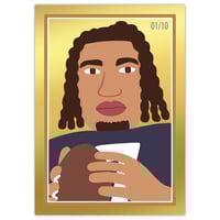 Image 1 of C.J. 'Gold' Pro Football Card