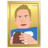 Image 1 of Jared 'Gold' Pro Football Card