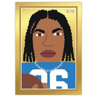 Image 1 of Jahmyr 'Gold' Pro Football Card