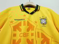 Image 2 of Brazil 94 Umbro Vintage Home Jersey