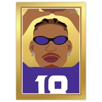 Image 1 of Justin 'Gold' Pro Football Card