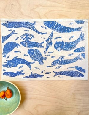 Persian Sea Creatures Placemats - Colour Edition