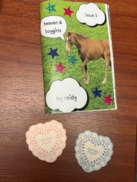 Image 1 of heaven 4 boygirls issue 3 sticker & bracelet bundle