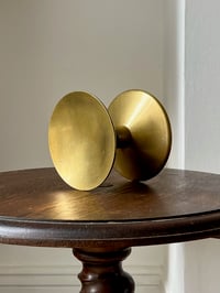 Circular Push-Pull Bronze Handles, French