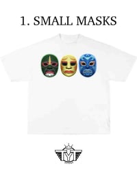 Image 1 of 'Ninjas Small Masks' Shirt