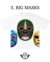 Image 1 of 'Ninjas Big Masks' Shirt