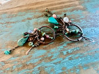 Image 10 of Fly, Sky earrings 