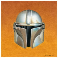 Image 1 of 2019 Mandalorian Star Wars Fine Art Print 