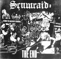 Image 2 of SCUMRAID - The End 7"