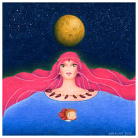 Image 1 of Studio Ghibli 2008 Ponyo Miyazaki Fine Art Print