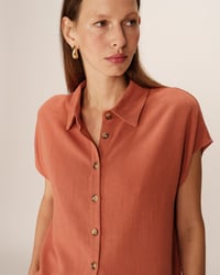 Image 2 of Camisa Perez Terracotta