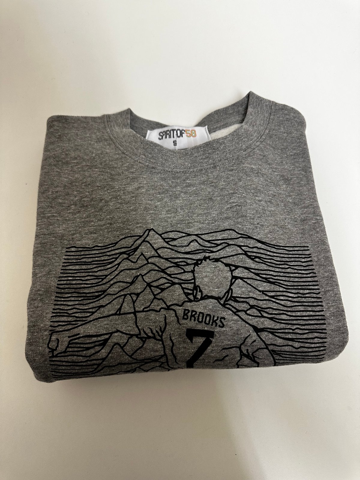 Image of Brooks “Will tear you apart”  Heather Grey 