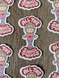 Image 1 of All the Small Things - Cute Polly Pocket 90s Vinyl Laminate Sticker - Childhood Toy Nostalgia