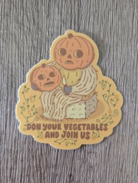 Image 1 of Don You Vegetables and Join Us - Cute Over the Garden Wall - Vinyl Laminate Sticker
