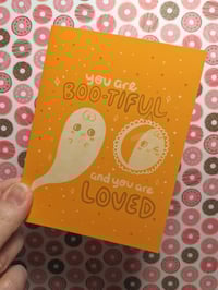 Ghostly Affirmations - You are Bootiful - Card for Friend, Partner, or Family - Valentine - Galen...