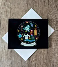 Image 2 of Seasons Greetings Snowglobe - Cute Collection of Holiday Items - Christmas Card