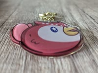 Image 2 of Celeste for all Seasonings - Cute Animal Crossing ACNH Glitter Epoxy Acrylic Keychain Charm