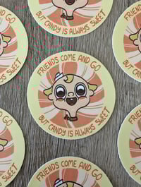 Image 2 of Candy is Always Sweet - Cute Marvelous Misadventures of Flapjack Vinyl Sticker