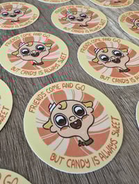 Image 3 of Candy is Always Sweet - Cute Marvelous Misadventures of Flapjack Vinyl Sticker