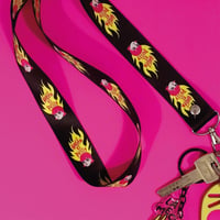 Image 1 of Llavero de tela "lanyard"