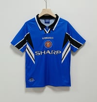 Image 1 of Retro Manchester United 96/97 Umbro Jersey