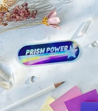 Image 1 of Prism Power holographic sticker