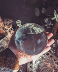 Image 3 of Antique crystal ball